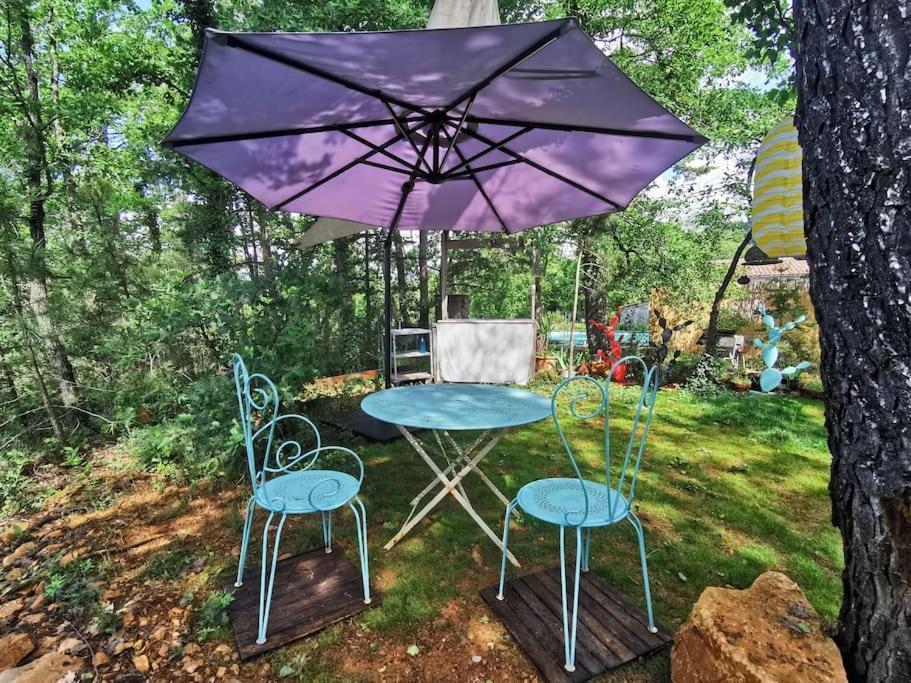 Cabanon Dans Un Ecrin De Verdure カリアン エクステリア 写真
